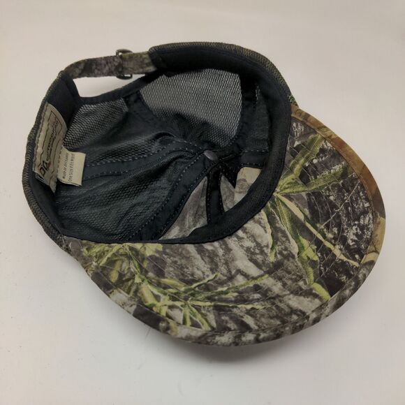 Mossy Oak Men's Slideback Camo Hat Green Brown OSFM Mesh Back - Picture 8 of 9
